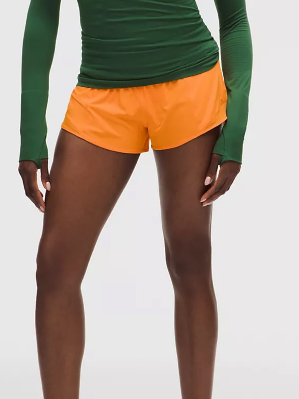 Lululemon Hotty Hots in Lit Orange